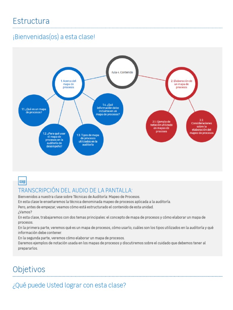 Clase 4 Parte I AUDITORIA DE DESEMPEÑO | PDF | Auditoría | Información