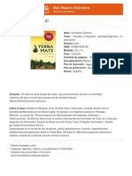 Libro de La Yerba Mate, El: Karla Johan Lorenzo