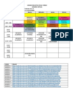 Último Horario Virtual