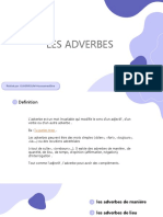 Les Adverbes