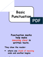 Basic Punctuation