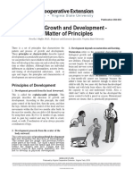 Human Growth and Development - A Matter of Principles