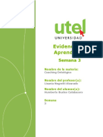 Coaching Ontológico - Semana 3 - P