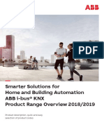 Brochure PDF EN KNXProductRangeOverview 20182019
