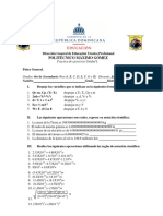 Dirección General de Educación Técnico Profesional Politécnico Máximo Gómez Practica de ejercicios Unidad I. Física General