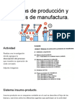 Semana 3 Sistemas de Producción y Procesos de Manufactura Tarea.