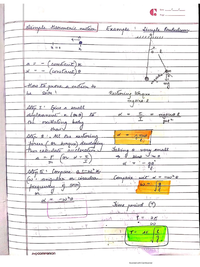 Oscillation and Wave PDF