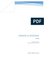 Sensor Ultrasonik Xi Tav
