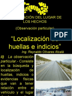 Localización de Huellas e Indicios