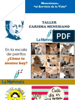 Taller Carisma Menesiano