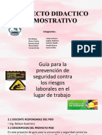 Proyecto Didactico Demostrativo