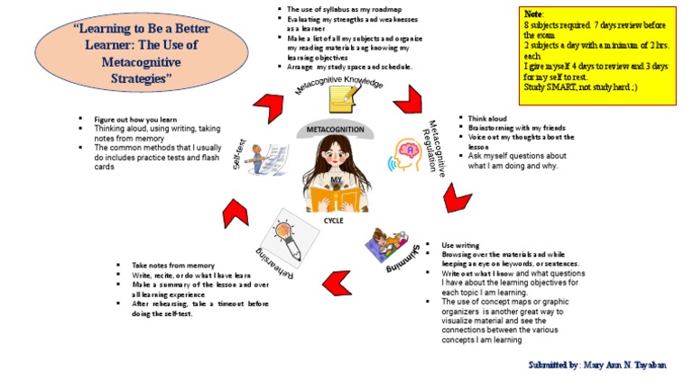 Metacognitive Strategies for Effective Learning | PDF