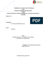 Principales precursores de la sociología del derecho