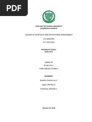 Feasibility Study