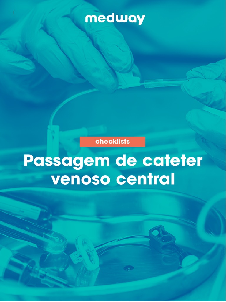 Passagem de CVC: checklist completo | PDF | Remédio | Especialidades ...