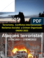 Terrorismo 1ra Quincena Enero 2022