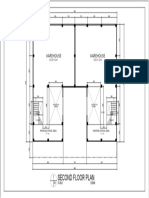 Second Floor Plan: Warehouse Warehouse