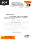 Formato Para Constancia de Estudios