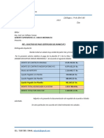 Carta Supervision C. MEDINACELI PLANILLA 3