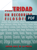 2.1 Alteridad Un Recorrido Filosófico