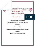 Cuentas Del Estado de Situación Financiera