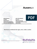 Costos de Laboratorio Calidad Ambiental - AGQ