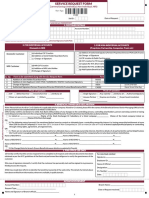 Service Request Form - Axis Bank