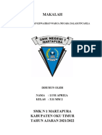 Makalah: SMK N 1 Martapura Kabupaten Oku Timur TAHUN AJARAN 2021/2022