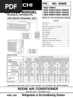 Service Manual: Room Air Conditioner