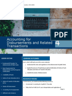 Course Material 4 - Accounting For Disbursement and Related Transactions