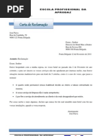 Carta de Reclamação