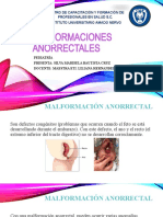 Malformaciones Anorrectales