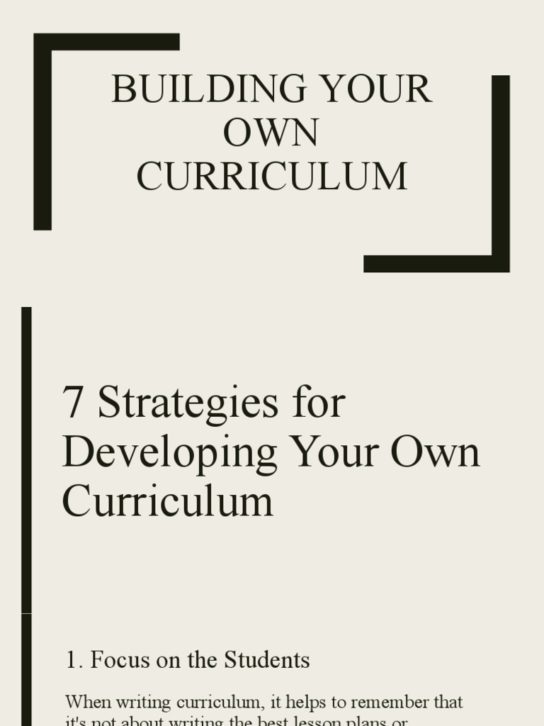 building-your-own-curriculum-pdf-curriculum-mentorship