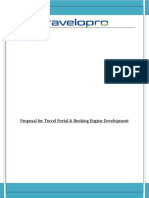 Proposal For Travel Portal & Booking Engine Development