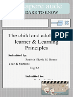 The Child and Adolescent Learner & Learning Principles Module 2