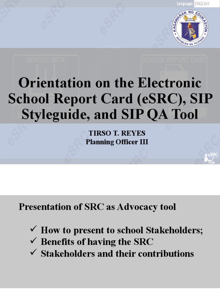 Program Design For eSRC Orientation Download Free PDF Automation
