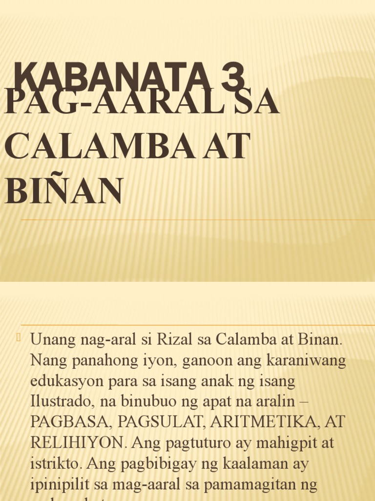 KABANATA-3 | PDF