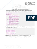 Practical 1 Aim:: Address Resolution Protocol