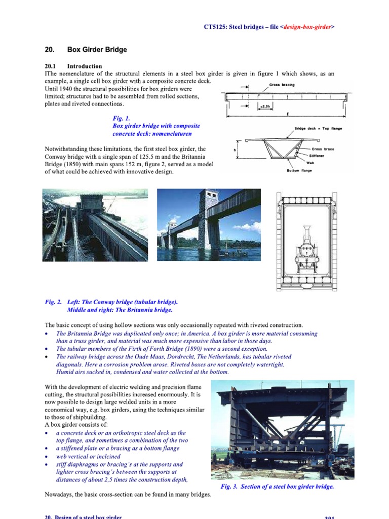 Box Girder 1 | PDF