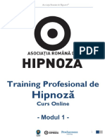 Manual Hipnoza Modul 1 Online