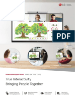 True Interactivity Bringing People Together: Interactive Digital Board