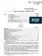 Safeguarding Military Information - Army Regulations No. 380-5