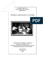 Livro 1 Politica Educacao Cultura Unioeste Mestrado Em Educacao PDF%5B1%5D