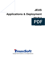 JEUS 8fix1 Applications&Deployment