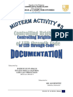 Midterm Act3 - Controlling Brightness of LED Using Code (Documentation)