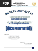 Midterm Act4 - Controlling Brightness of LED Using Potentiometer (Documentation)