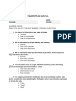 Fieldcraft and Survival Activity