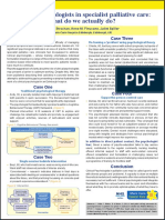 Clinical Psychologists in Specialist Palliative Care - What Do We Actually Do