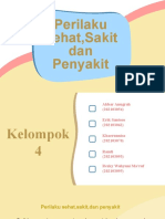 PERILAKU SEHAT DAN PENYAKIT