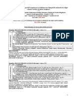 Anexa - TEMATICA - Olimpiada de Religie Romano Catolica Lb. Maghiara - 2022